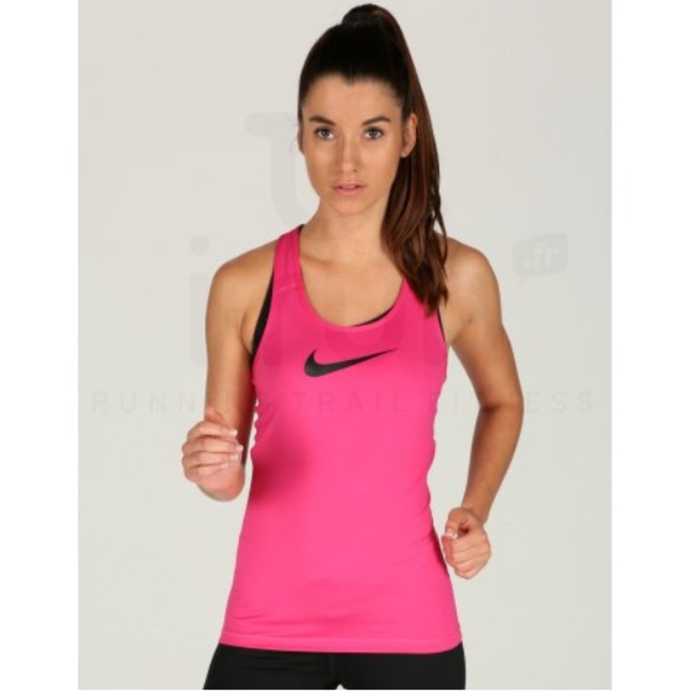 Nike Women's Bright Pink Tank Top